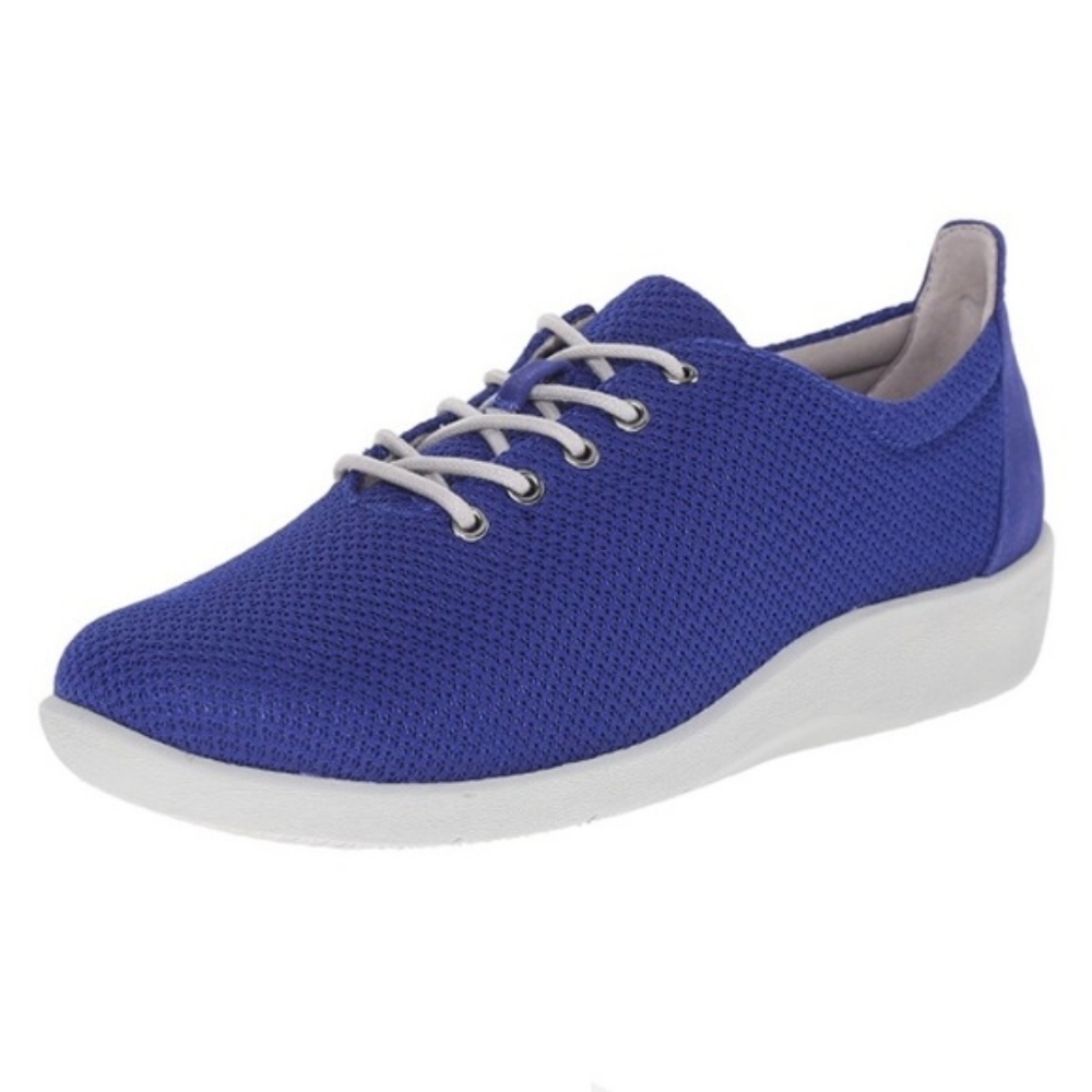 Clarks Cobalt Blue Cloud Steppers Sillian Tino Sneakers
